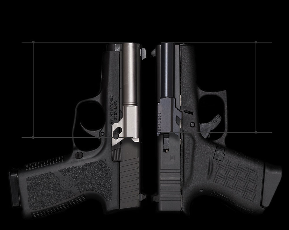 Kahr P9 vs Glock 43